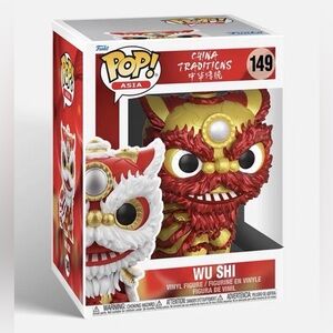 $60 Funko Pop! Asia China Traditions Wu Shi 6 inches #149 Vinyl figure